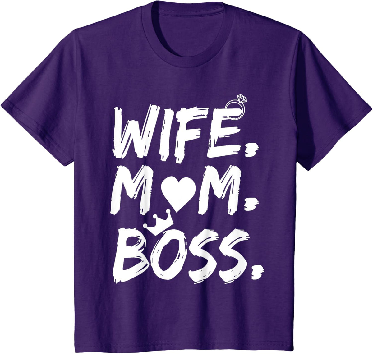 T-shirt for Wife Mom Boss Funny Mother&#39;s Day Mother Shirt