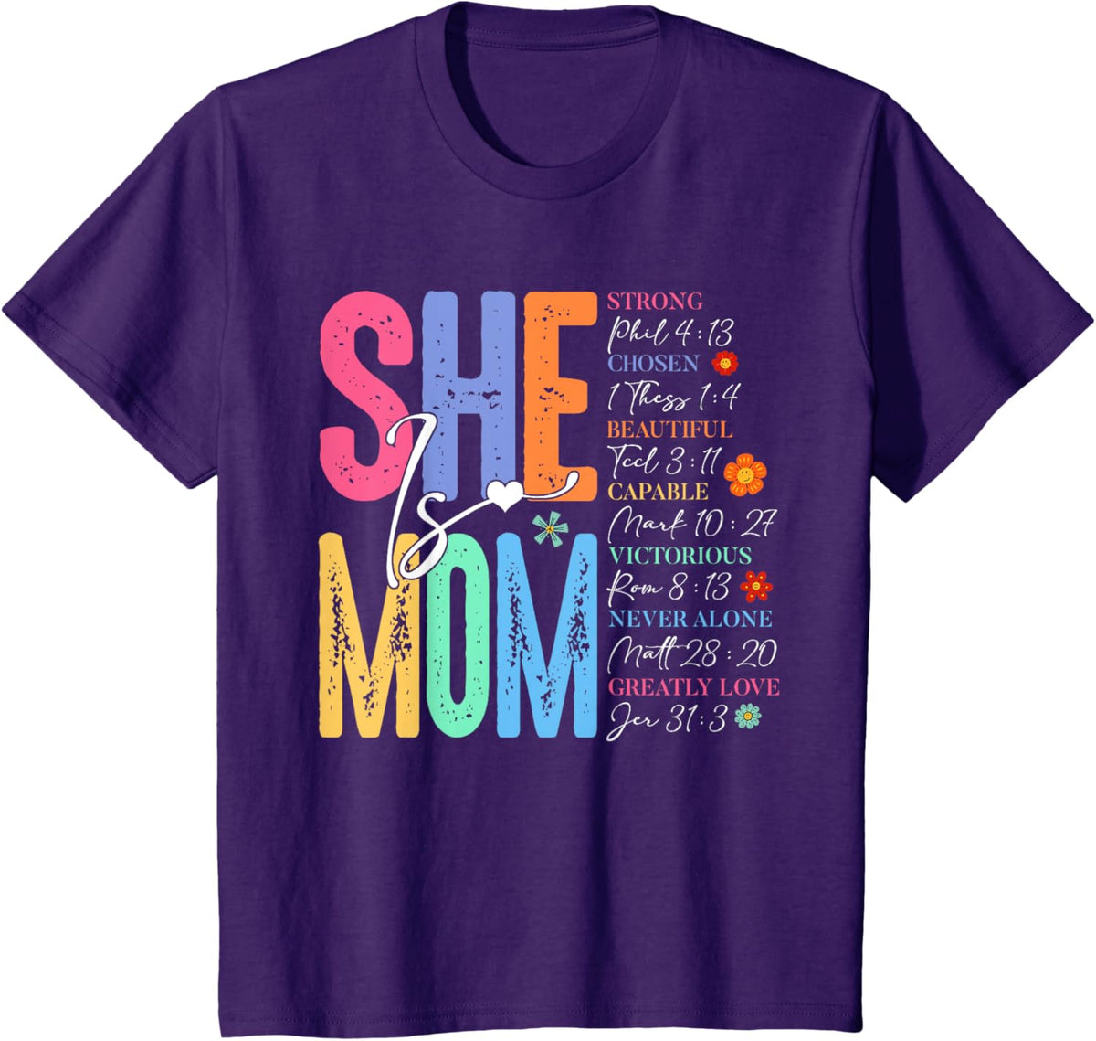 She Is Mom Christian Mother&#39;s Day Jesus Mama Religious Women