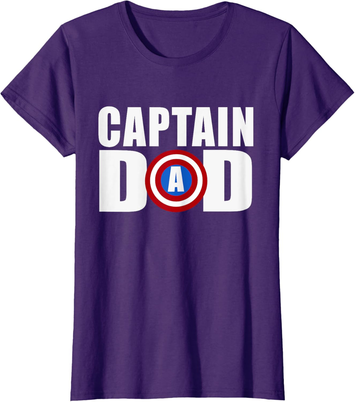 Funny Super Captain Dad Superhero Fathers Day