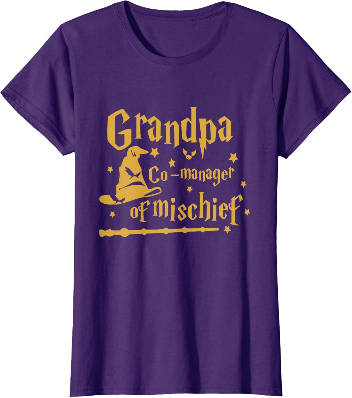 Funny Men Magical Grandpa Manager of Mischief Father&#39;s Day