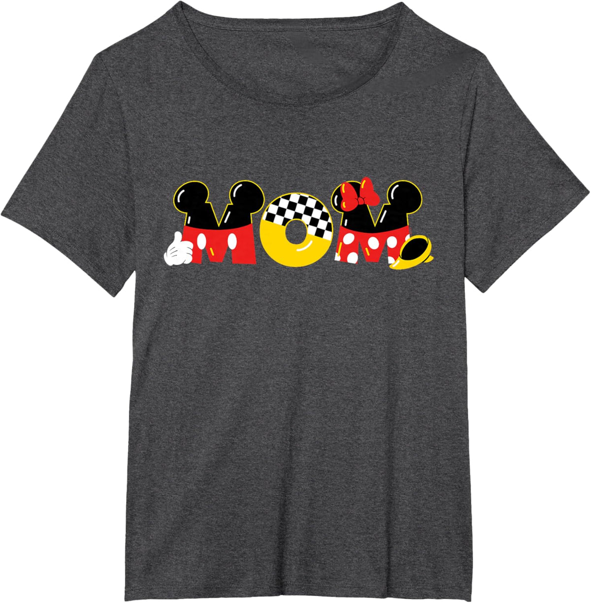 Disney Mickey Mouse &amp; Minnie Mouse Mom Mother\u2019s Day Birthday Mother Shirt