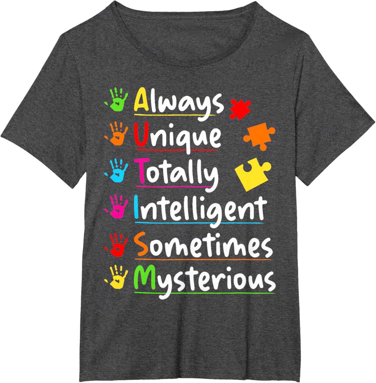 Always Unique Autism Awareness Totally Intelligent Kids