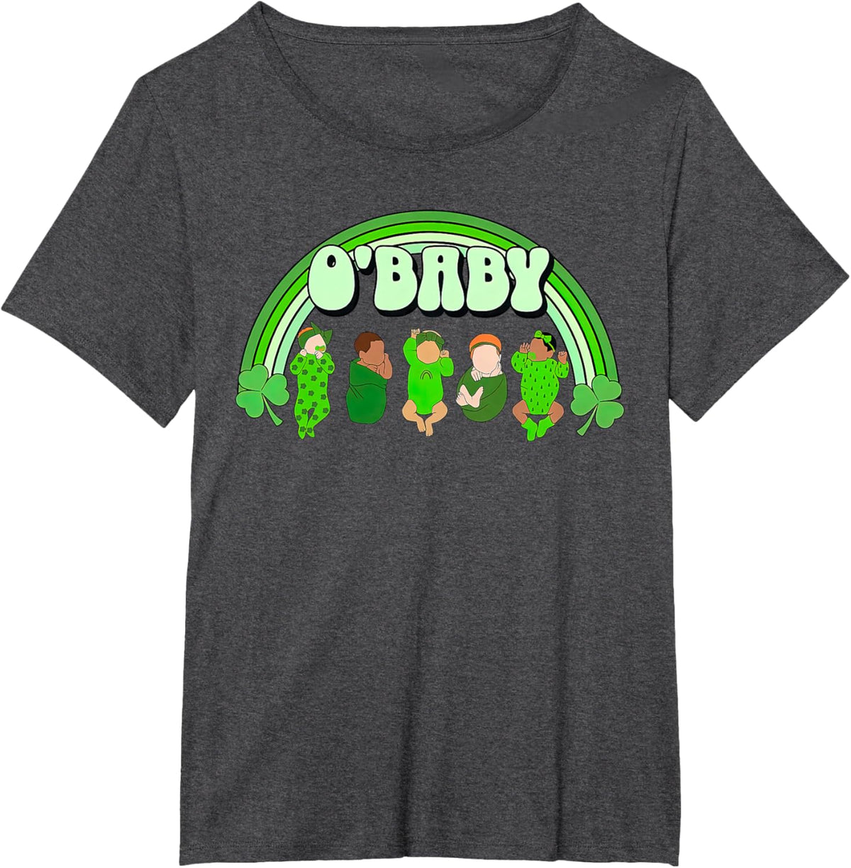 Rainbow Labor And Delivery Nurse Saint Patrick&#39;s Day NICU