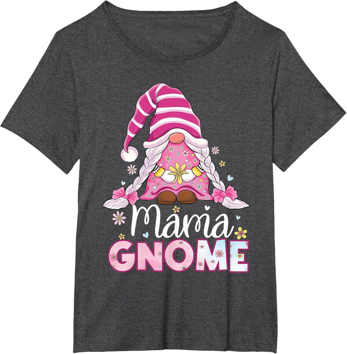 Flower For Mom Gnomies Cute Gnome Mom Happy Mother&#39;s Day