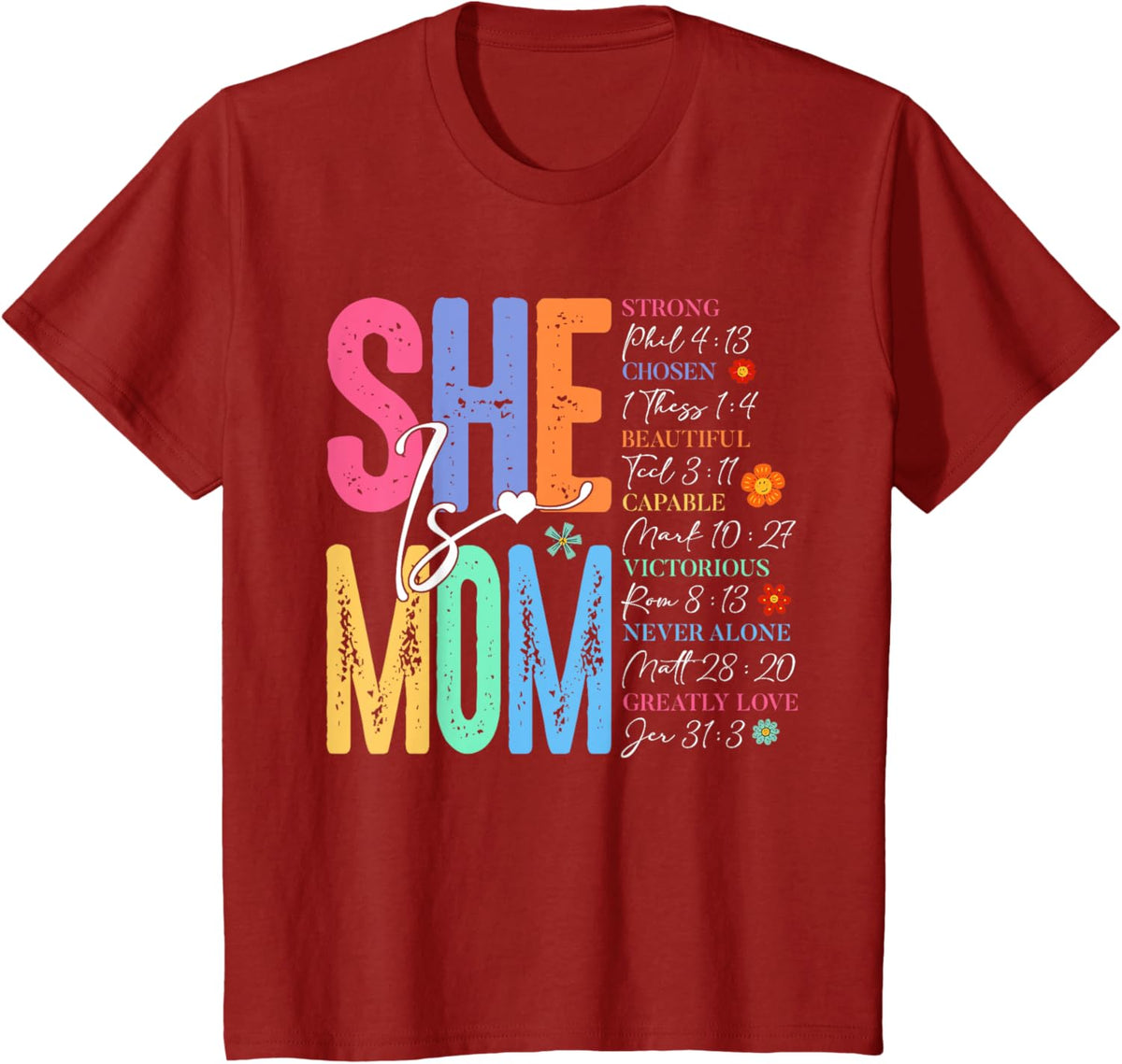 She Is Mom Christian Mother&#39;s Day Jesus Mama Religious Women