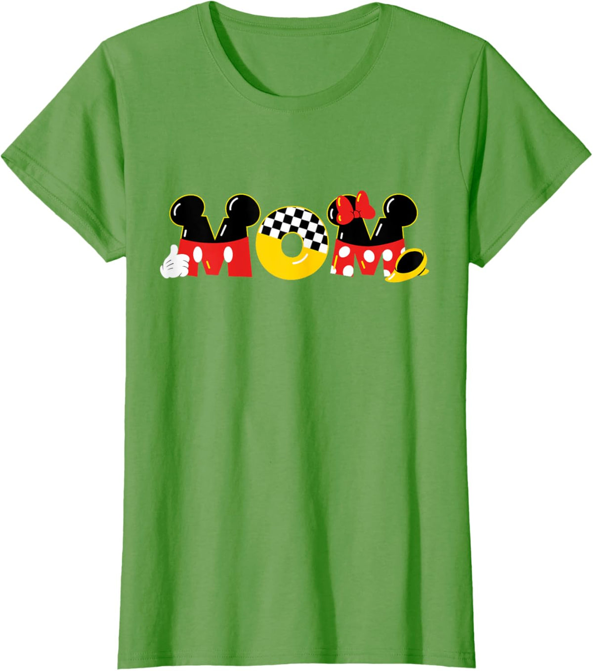 Disney Mickey Mouse &amp; Minnie Mouse Mom Mother\u2019s Day Birthday Mother Shirt