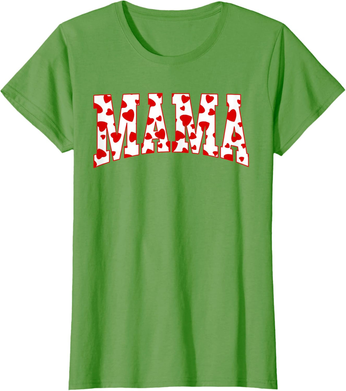 Mama Valentine Heart Valentines Day Family Matching Funny Mother Shirt
