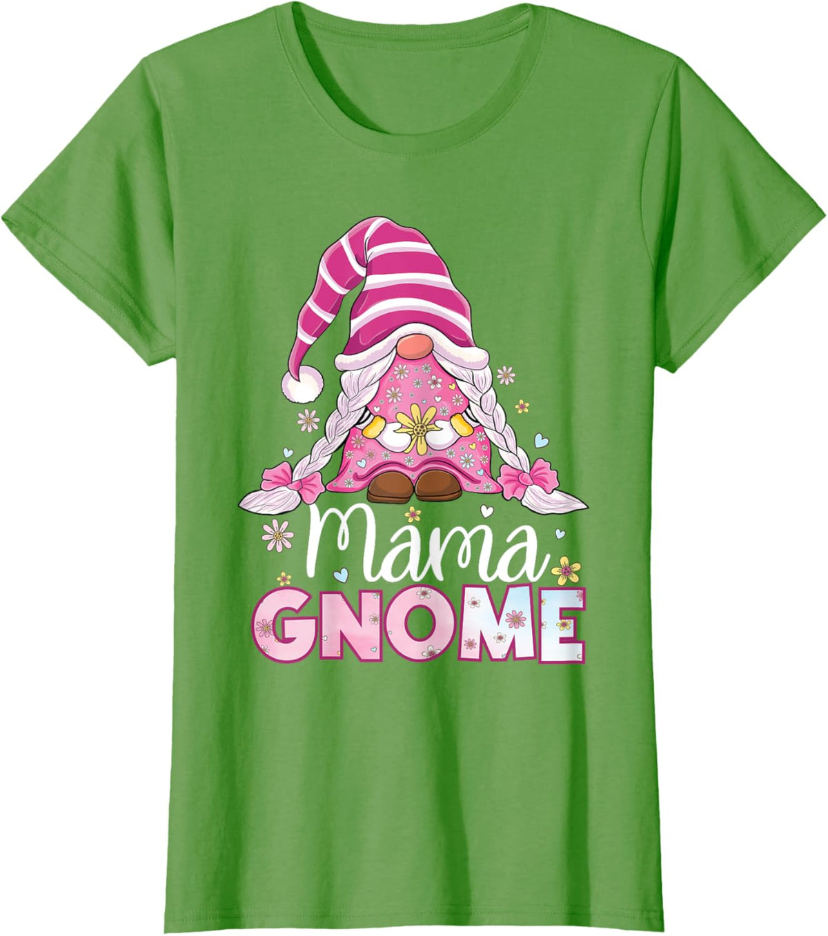 Flower For Mom Gnomies Cute Gnome Mom Happy Mother&#39;s Day