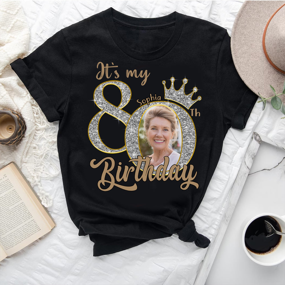 80th Birthday Shirts, Custom Birthday Shirts, Turning 80 Shirt, Gifts For Women Turning 80, 80 And Fabulous Shirt, 1944 Shirt, 80th Birthday Shirts For Her - YPT-HCT