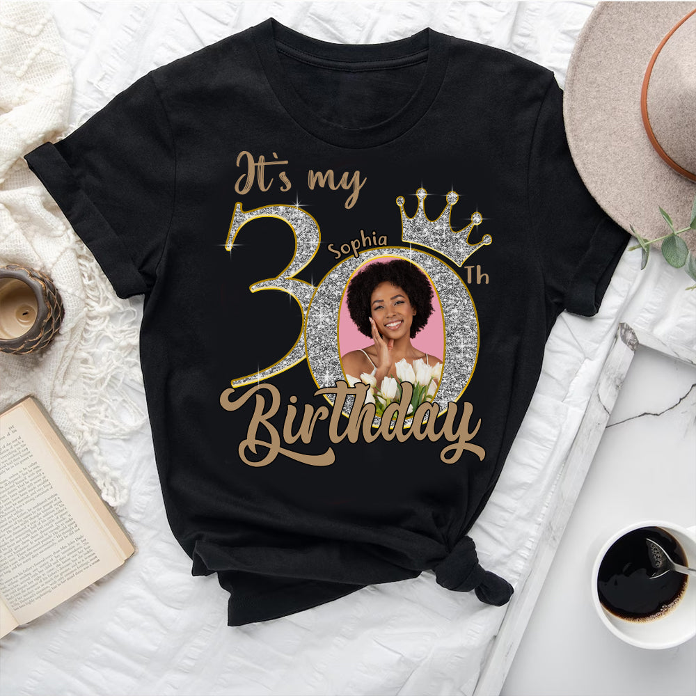30th Birthday Shirts, Custom Birthday Shirts, Turning 30 Shirt, Gifts For Women Turning 30, 30 And Fabulous Shirt, 1995 Shirt, 30th Birthday Shirts For Her - YPT-HCT