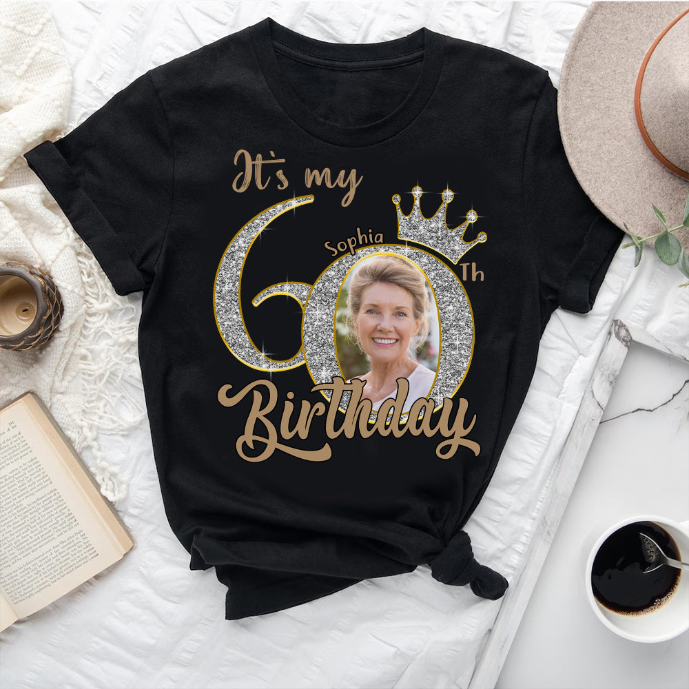 60th Birthday Shirts, Custom Birthday Shirts, Turning 60 Shirt, Gifts For Women Turning 60, 60 And Fabulous Shirt, 1965 Shirt, 60th Birthday Shirts For Her - YPT-HCT