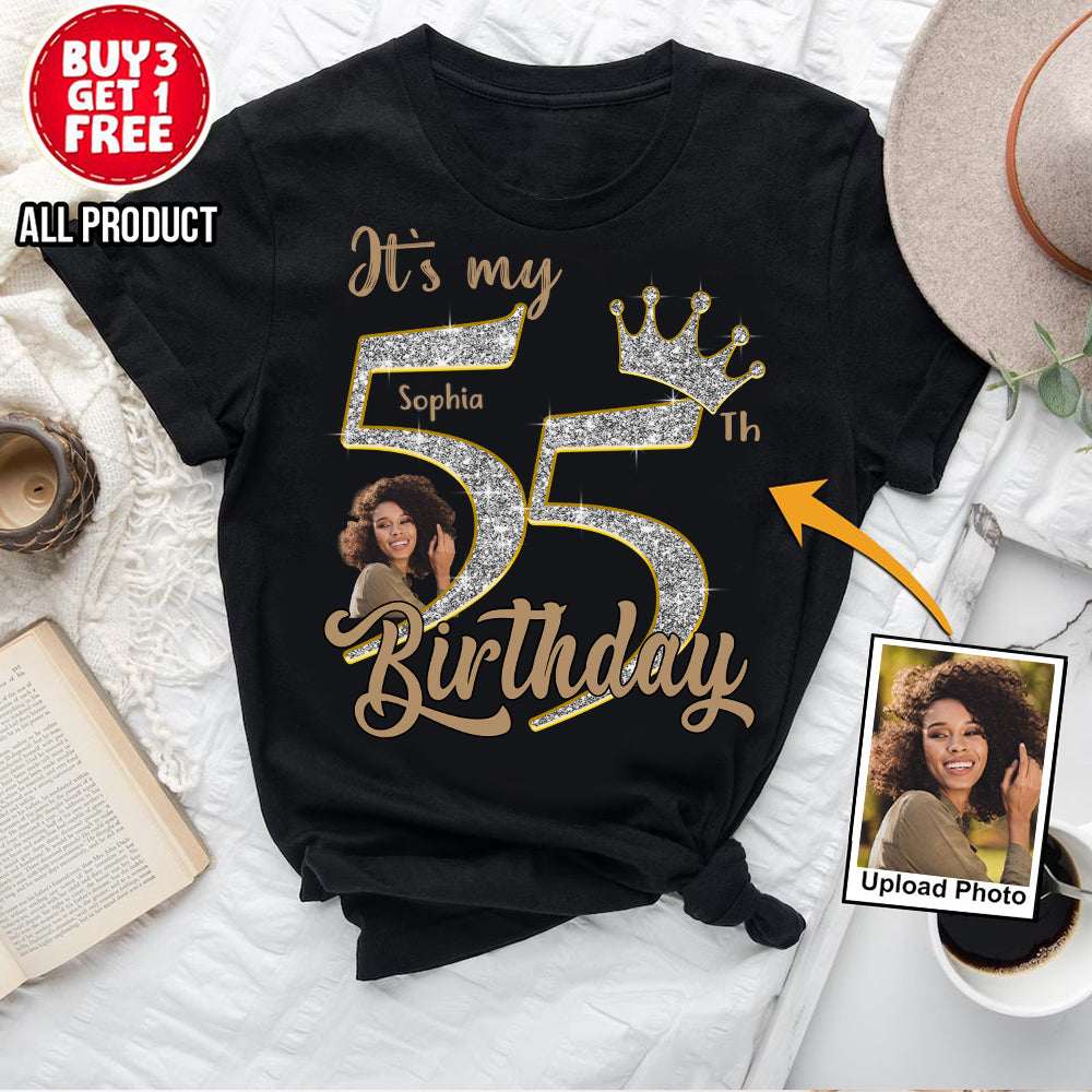 55th Birthday Shirts, Custom Birthday Shirts, Turning 55 Shirt, Gifts For Women Turning 55, 55 And Fabulous Shirt, 1969 Shirt, 55th Birthday Shirts For Her - YPT-HCT