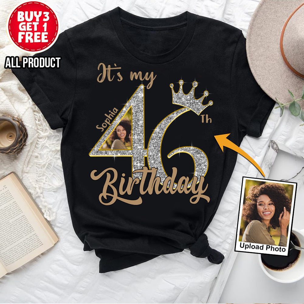 46th birthday shirts for her, Personalised 46th birthday gifts, 1979 t shirt, 46 and fabulous shirt, 46th birthday shirt ideas, gift ideas 46th birthday woman-YPT-HCT