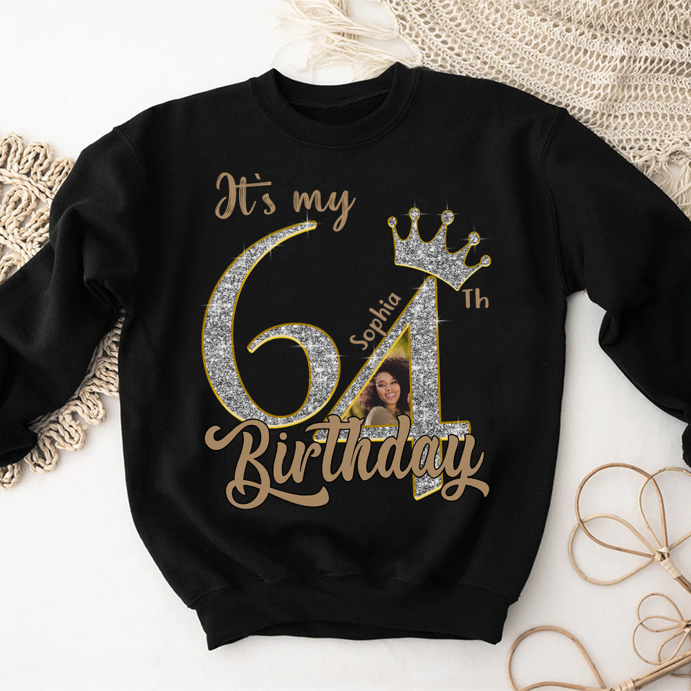 64th Birthday Shirts, Custom Birthday Shirts, Turning 64 Shirt, Gifts For Women Turning 64, 64 And Fabulous Shirt, 1961 Shirt, 64th Birthday Shirts For Her - YPT-HCT