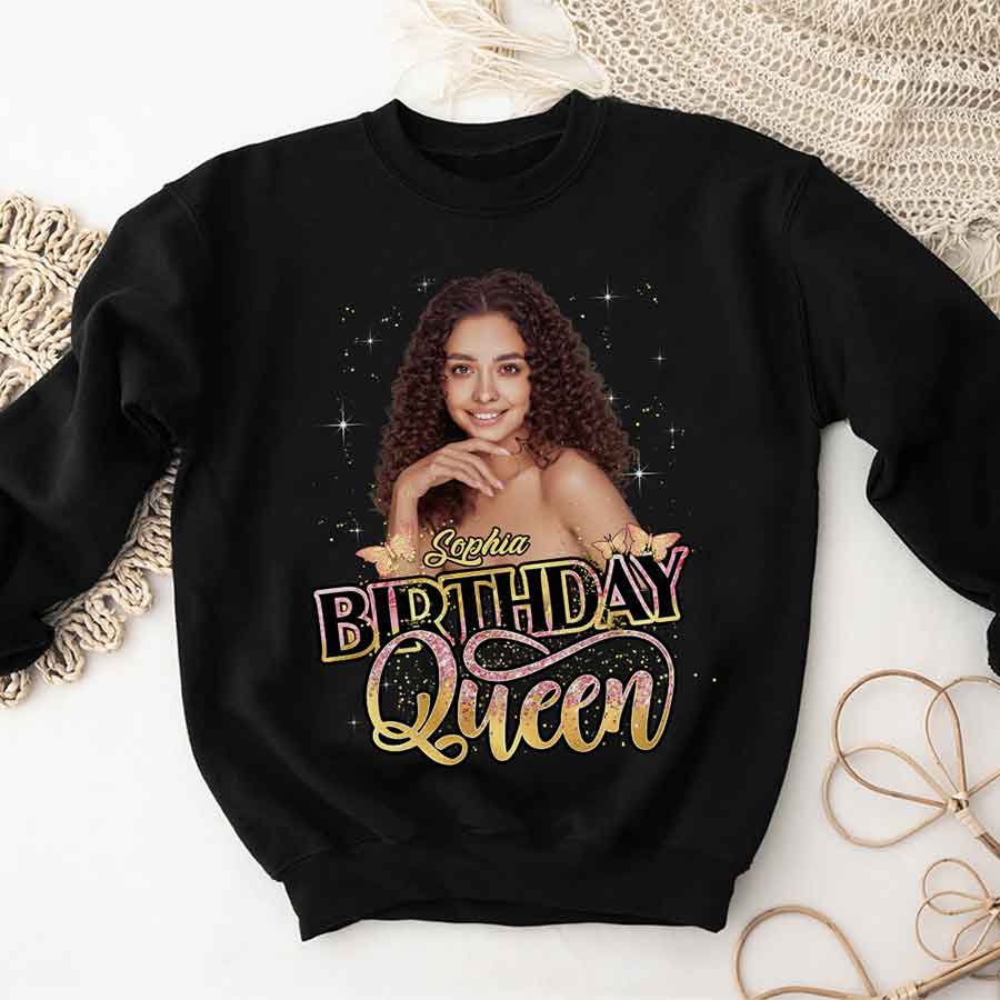 Birthday Shirts, Custom Birthday Shirts, Birthday Shirts For Black Women, Its My Birthday Shirt, Birthday Queen Shirt-YPT-HCT