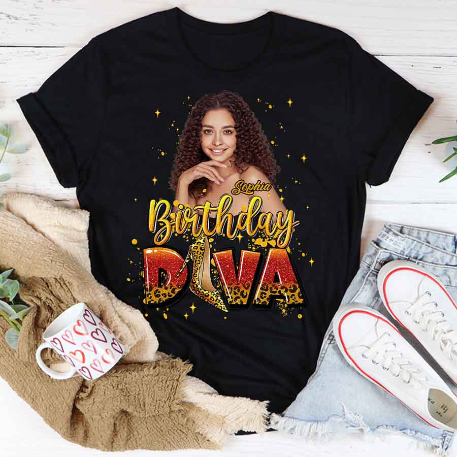 Birthday Shirts, Custom Birthday Shirts, Birthday Shirts For Black Women, Its My Birthday Shirt, Birthday Queen Shirt-YPT-HCT