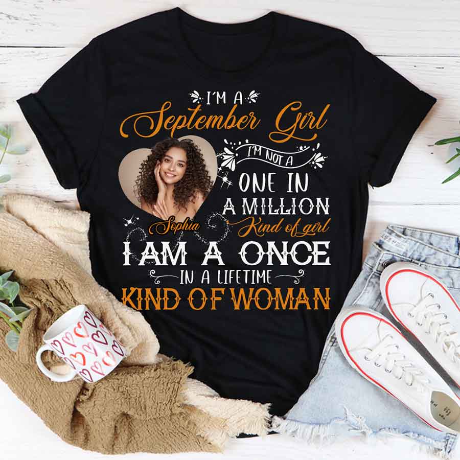 September Birthday Shirt, Custom Birthday Shirt, Queens Born In September, September Birthday Shirts For Woman, September Birthday Gifts, September Is My Birthday Month, Yep The Whole Month-YPT-HCT