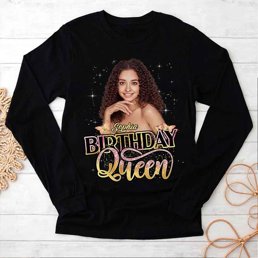 Birthday Shirts, Custom Birthday Shirts, Birthday Shirts For Black Women, Its My Birthday Shirt, Birthday Queen Shirt-YPT-HCT