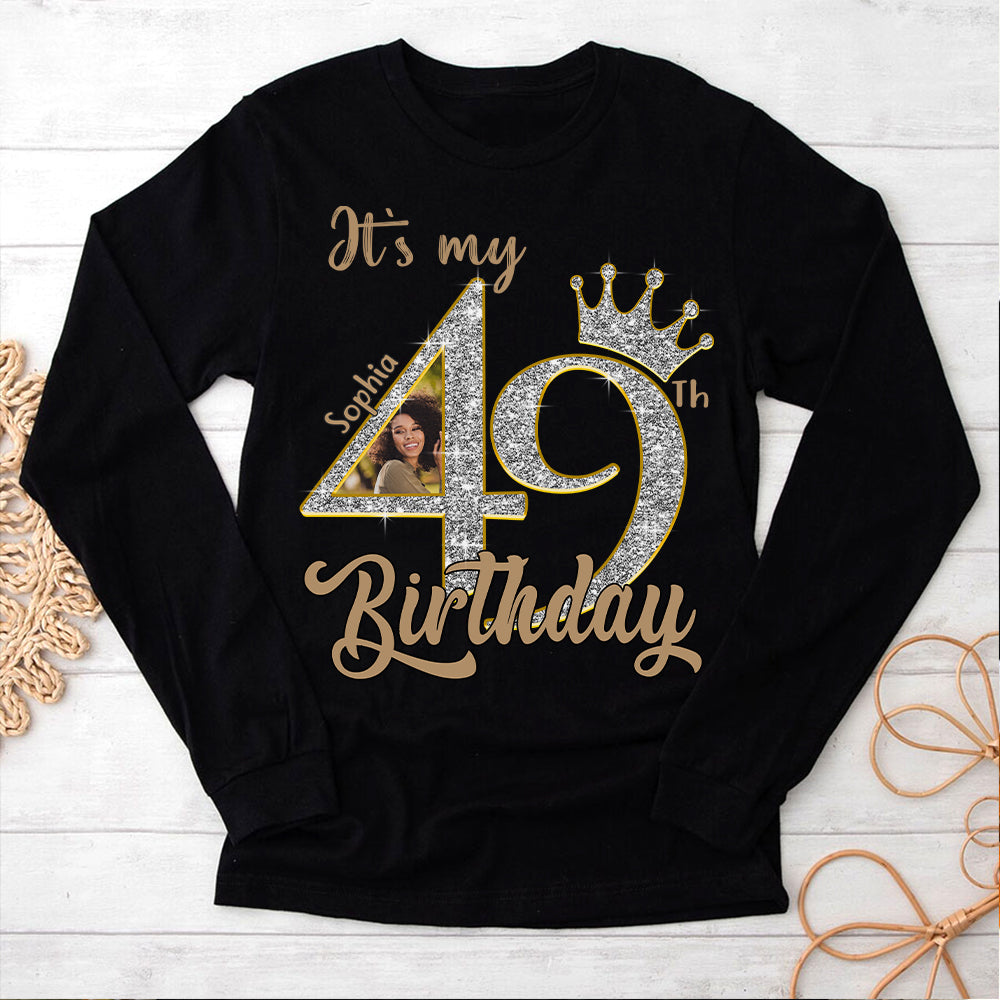 49th Birthday Shirts, Custom Birthday Shirts, Turning 49 Shirt, Gifts For Women Turning 49, 49 And Fabulous Shirt, 1976 Shirt, 49th Birthday Shirts For Her - YPT-HCT