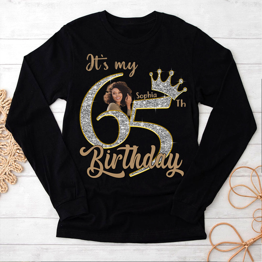 65th Birthday Shirts, Custom Birthday Shirts, Turning 65 Shirt, Gifts For Women Turning 65, 65 And Fabulous Shirt, 1960 Shirt, 65th Birthday Shirts For Her - YPT-HCT