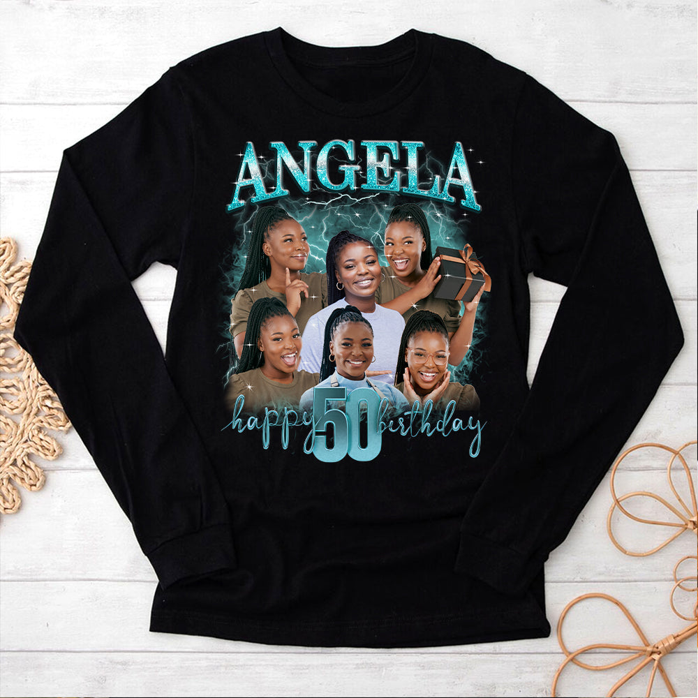 50th Birthday Shirts, Custom Birthday Shirts, Turning 50 Shirt, Gifts For Women Turning 50, 50th Birthday Shirts For Her-YPT-HCT