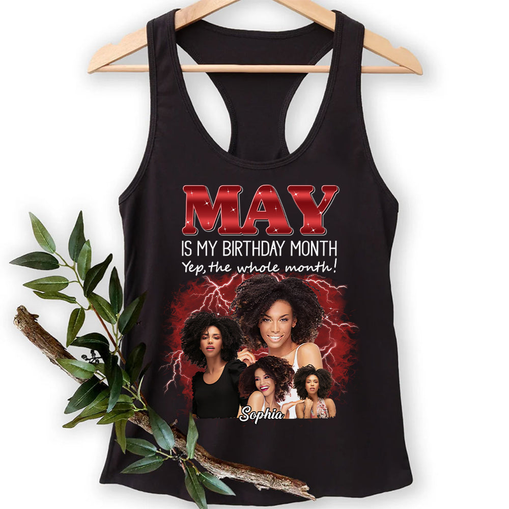 May Birthday Shirts, Custom Birthday Shirts, Gifts For May Women-HCT
