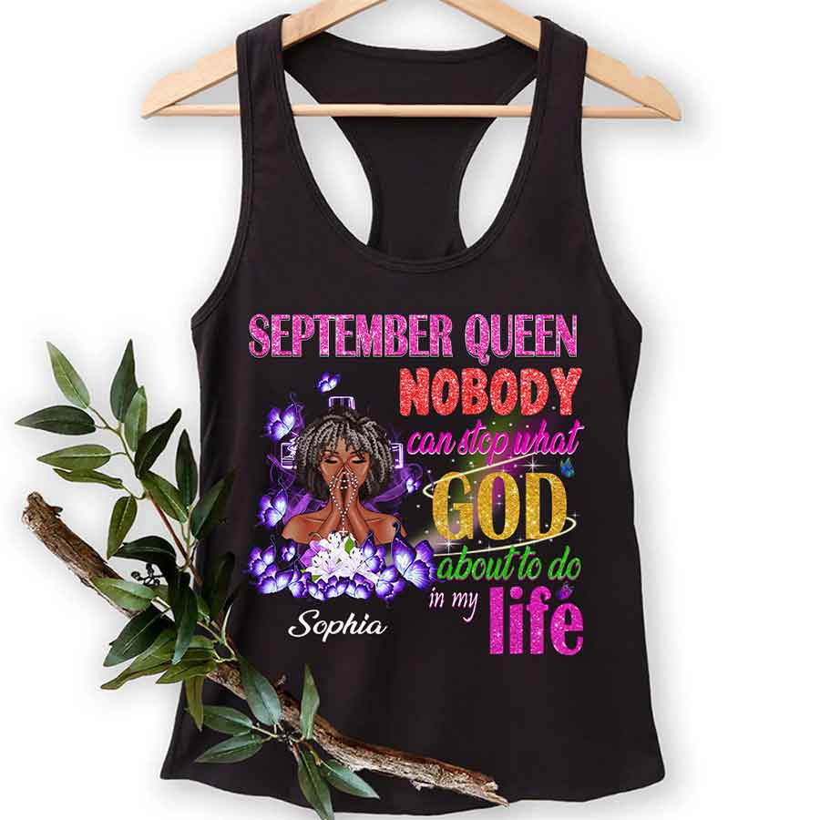 September Birthday Shirt, Custom Birthday Shirt, Queens are Born In September, September Birthday Shirts For Woman, September Birthday Gifts-YPT-HCT