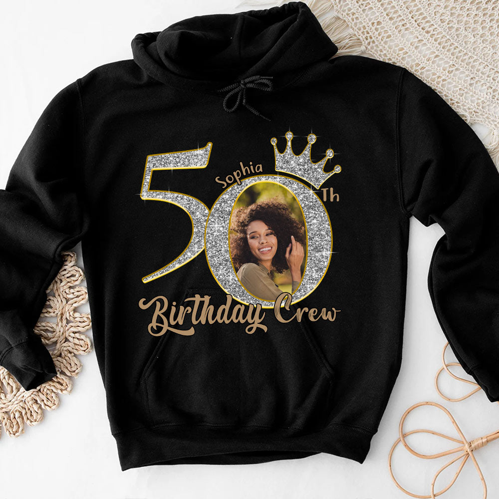 50th Birthday Shirts, Custom Photo Birthday Shirts, Turning 50 Shirt, Gifts For Women Turning 50, 50 And Fabulous Shirt, 50th Birthday Shirts For Her - YPT-HCT