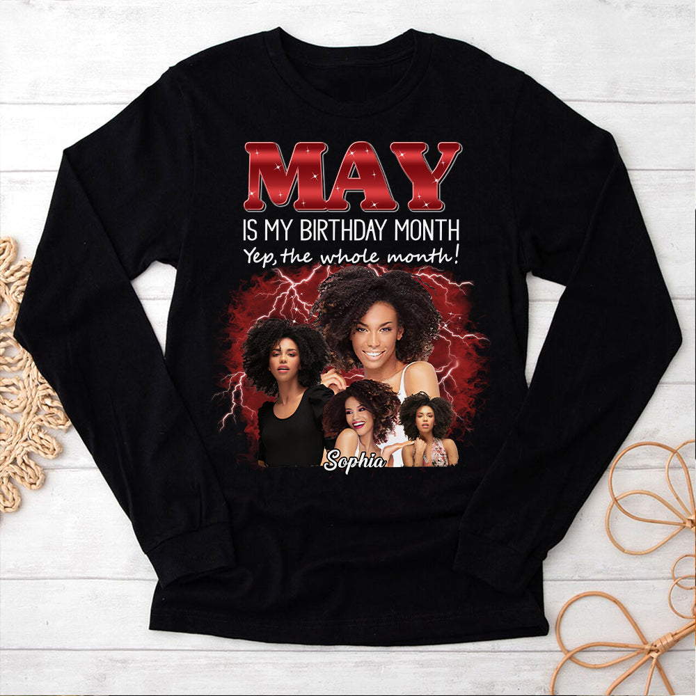 May Birthday Shirts, Custom Birthday Shirts, Gifts For May Women-HCT