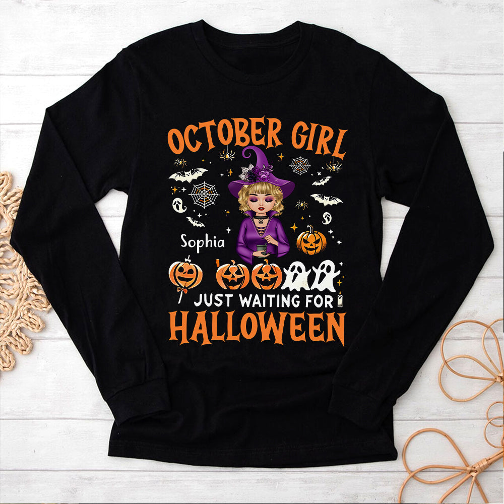 Personalized October Birthday Shirt, Custom Birthday Shirt, Queens was Born In October, October Birthday Shirts For Woman, October Birthday Gifts-YPT-HCT