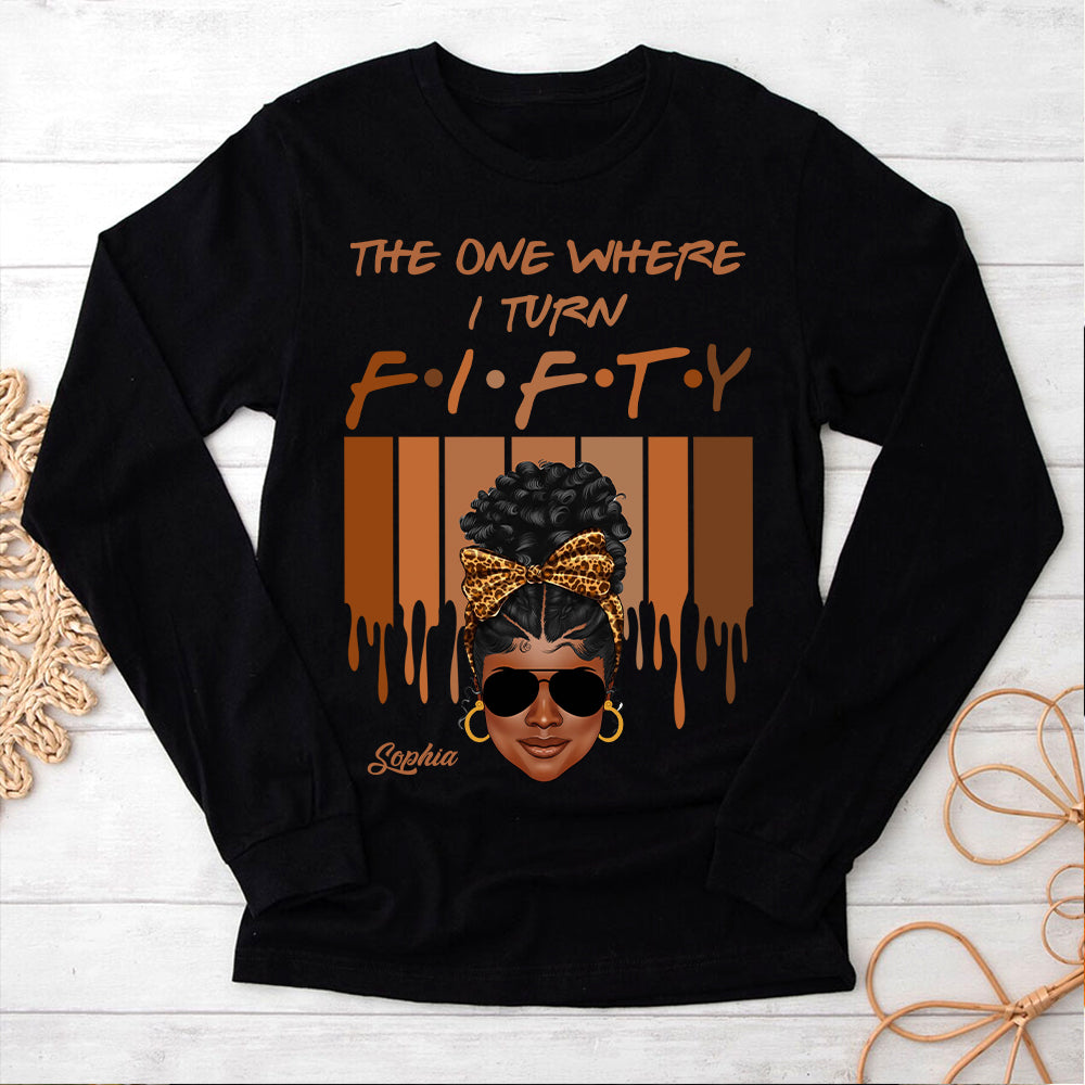 Chapter 50, Fabulous Since 1974 50th Birthday Unique T Shirt For Woman, Her Gifts For 50 Years Old , Turning 50 Birthday Cotton Shirt - HCT