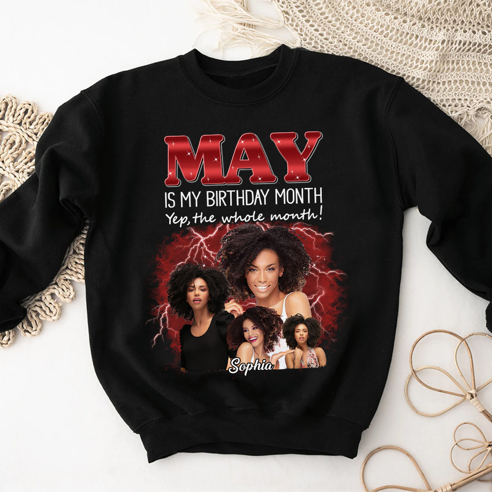 May Birthday Shirts, Custom Birthday Shirts, Gifts For May Women-HCT