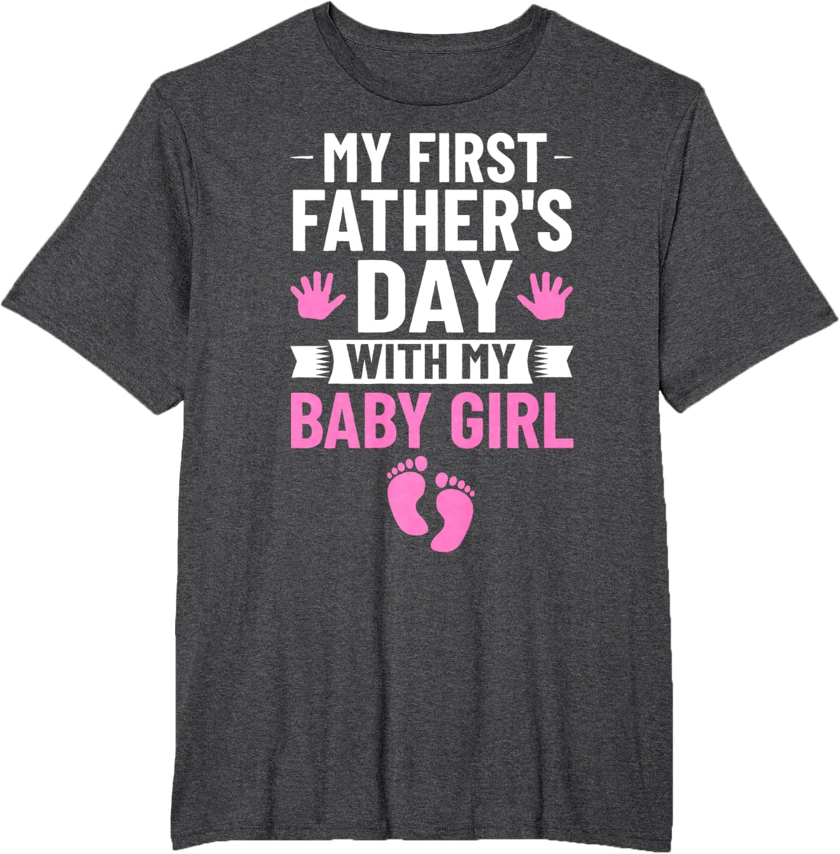 My First Fathers Day Baby Girl Outfit First Time Dad