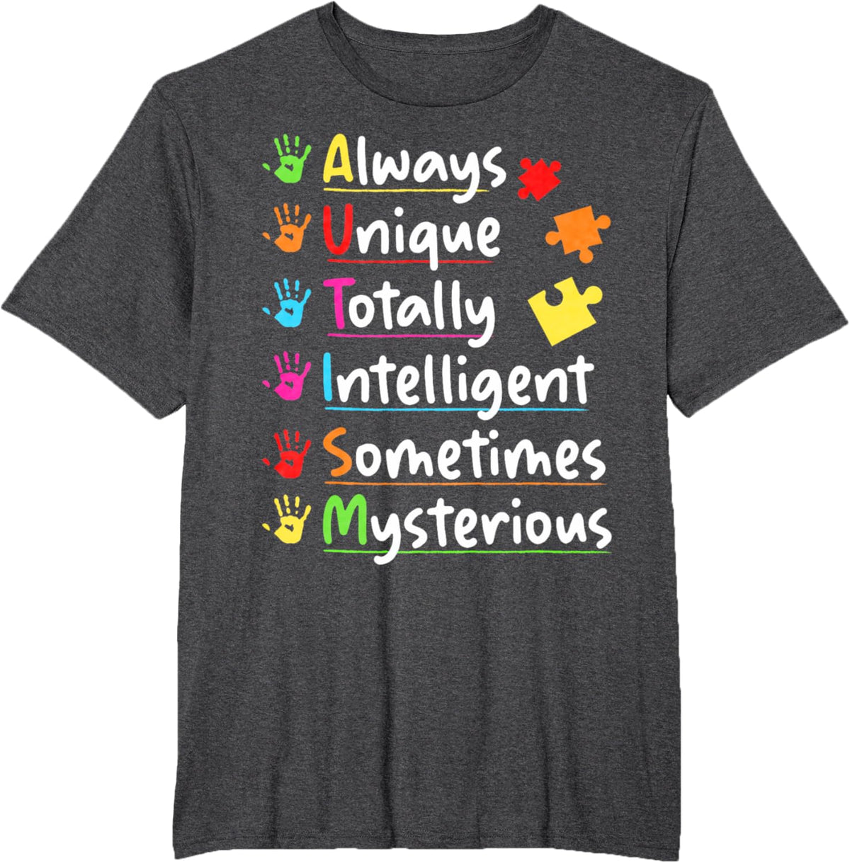 Always Unique Autism Awareness Totally Intelligent Kids