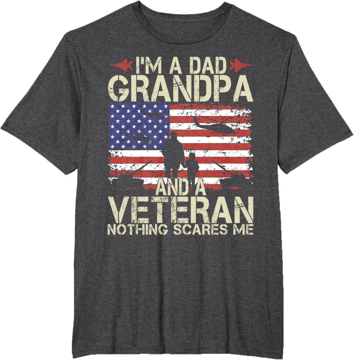 I&#39;m A Dad Grandpa And Veteran Fathers Day Papa Grandpa Gifts