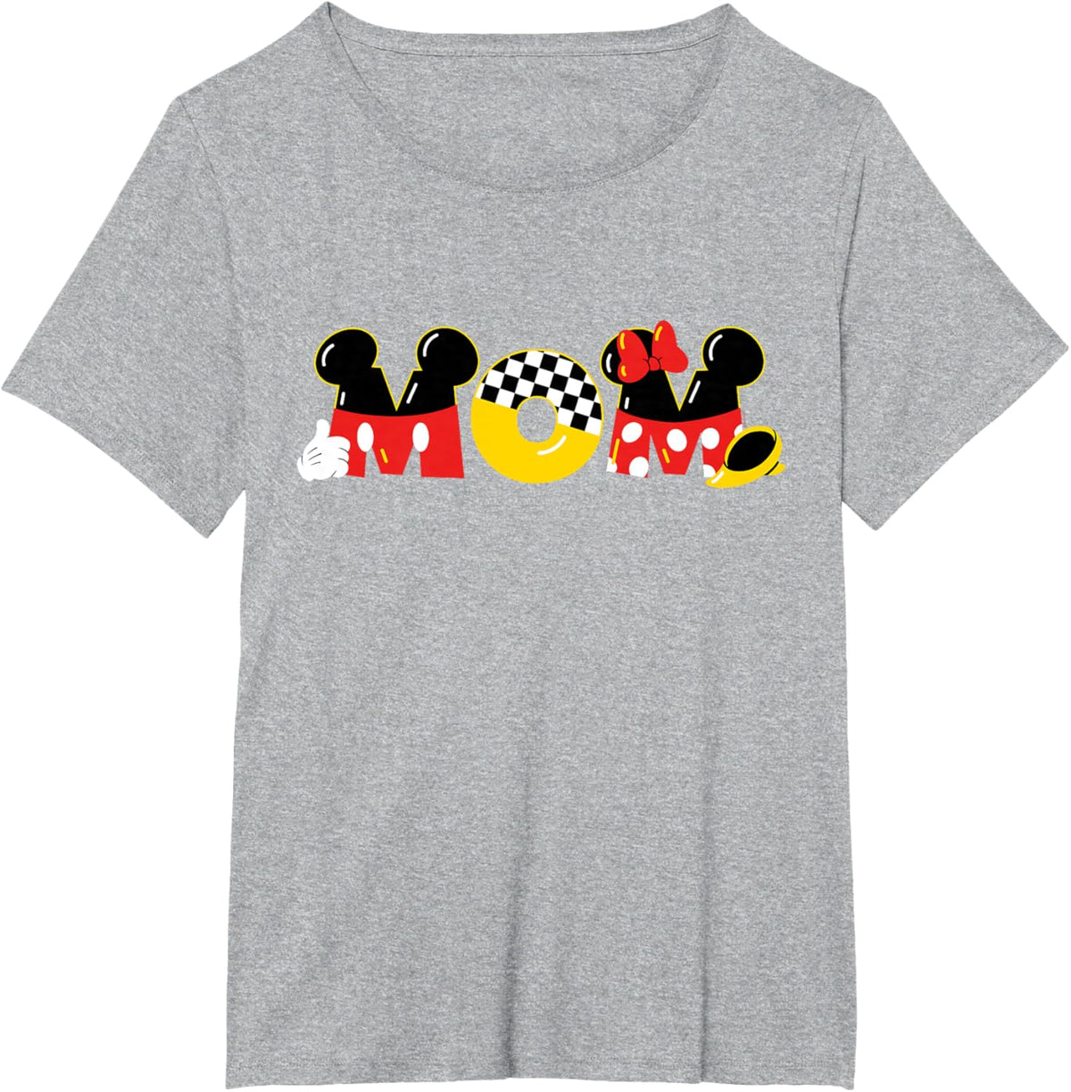 Disney Mickey Mouse &amp; Minnie Mouse Mom Mother\u2019s Day Birthday Mother Shirt