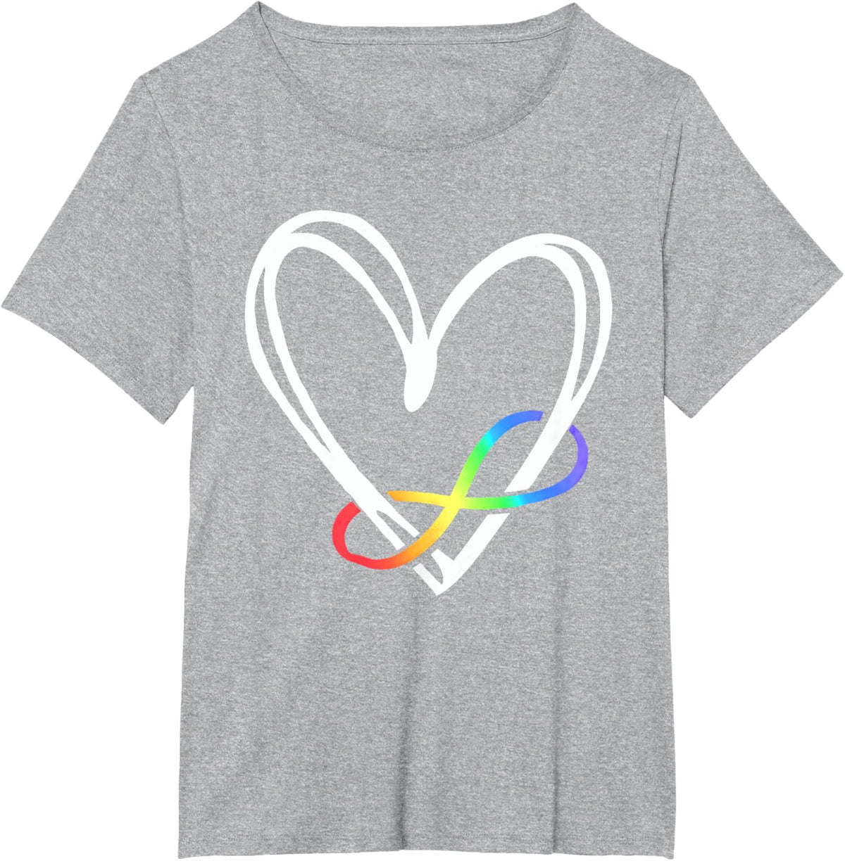 Infinity Heart Autism Awareness Love Needs No Words Tie Dye