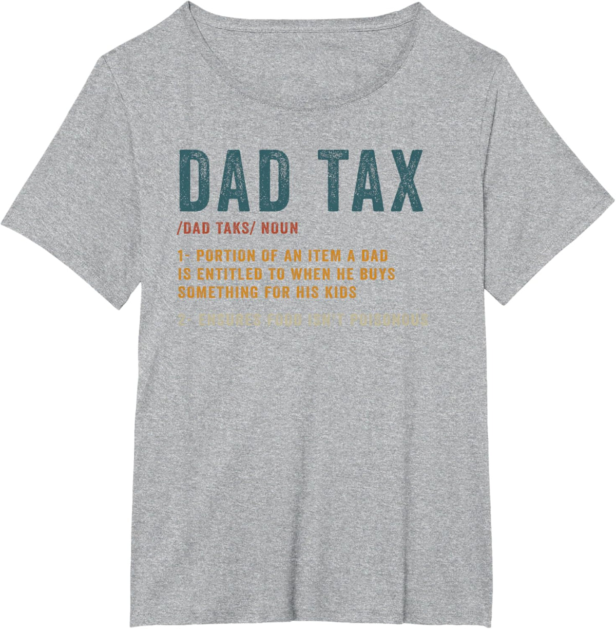 Vintage Dad Tax Definition Men Funny Father&#39;s Day