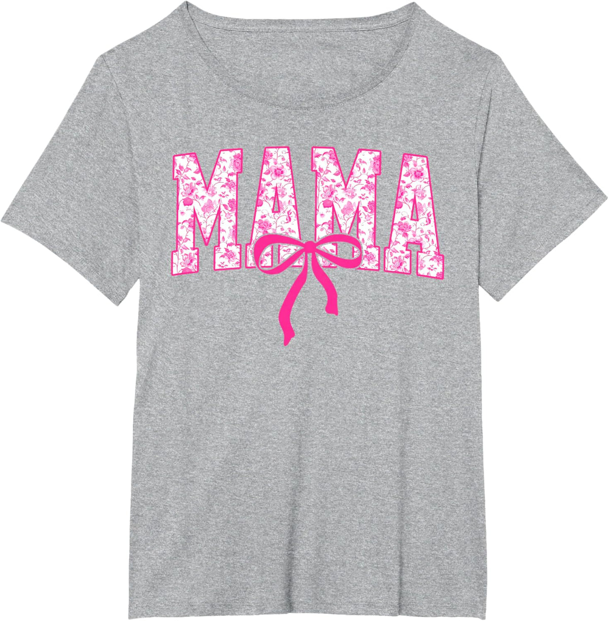 Coquette Pink Chinoiserie Mama Floral Bow Mom Mothers Day