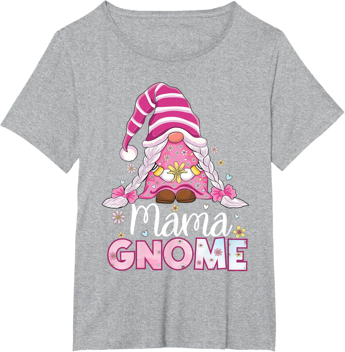 Flower For Mom Gnomies Cute Gnome Mom Happy Mother&#39;s Day