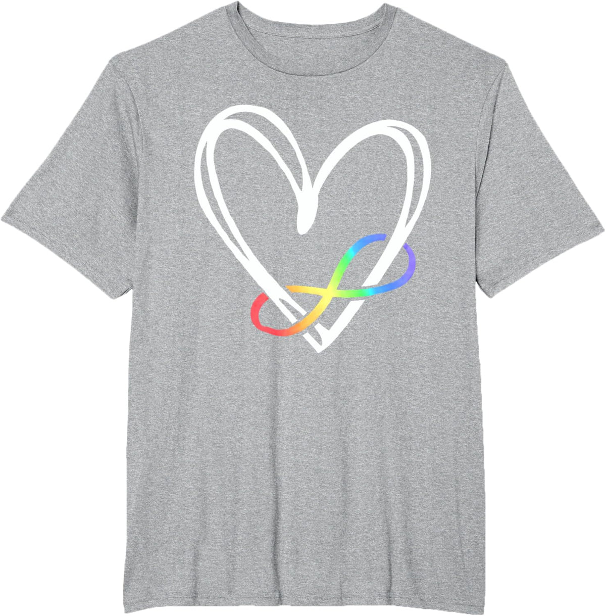Infinity Heart Autism Awareness Love Needs No Words Tie Dye