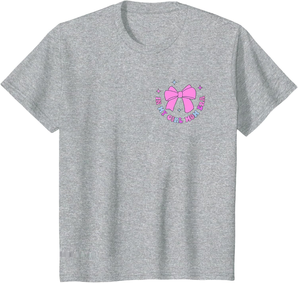 In My Era Mom Groovy Ribbon Girls Mother&#39;s Day