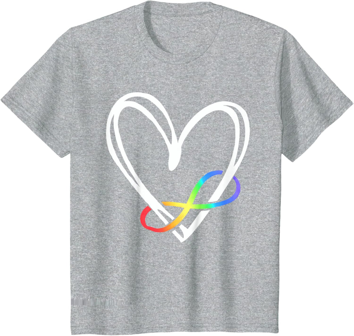 Infinity Heart Autism Awareness Love Needs No Words Tie Dye
