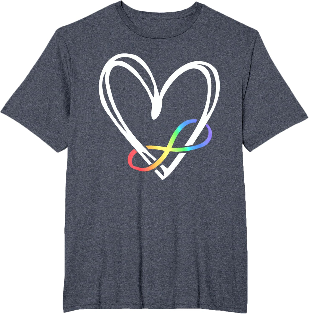 Infinity Heart Autism Awareness Love Needs No Words Tie Dye