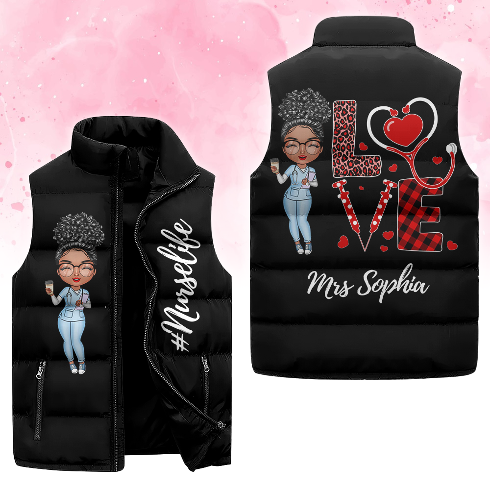 Puffer Vest - Personalized Gift Ideas For Nurse
