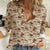 Horse Cowboy Pattern Casual Shirt For Woman