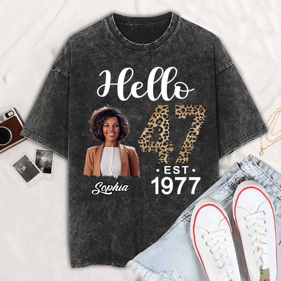 Chapter 47, Fabulous Since 1977, 47th Birthday Unique T Shirt For Woman - HCT