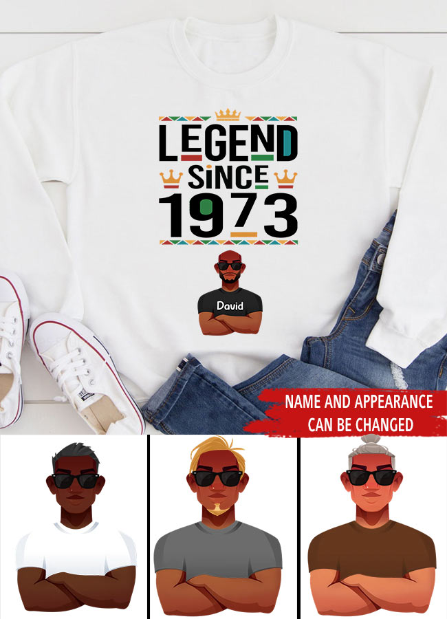 Custom Birthday Shirts, Turning 50 Shirt, Gifts For Men Turning 50, 50 And Fabulous Shirt, 1973 Shirt, 50th Birthday Shirts For Him