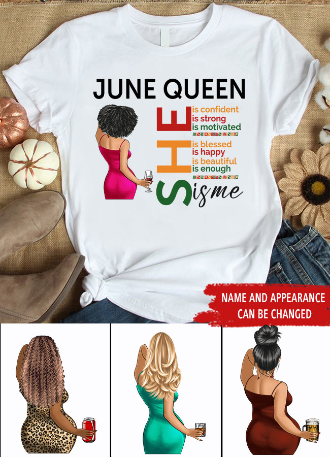 June Birthday Shirt, Custom Birthday Shirt, Juneteenth T Shirt, Black Women&#39;s Juneteenth t shirt, Juneteenth shirt ideas, Black History Gift For Black Woman