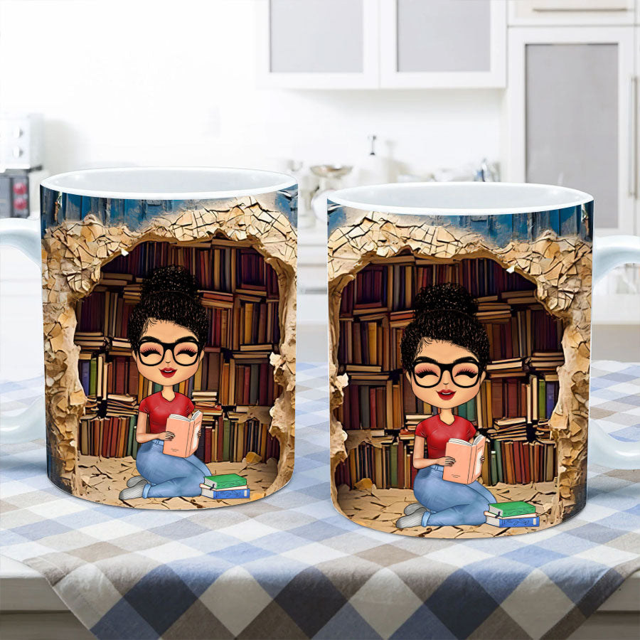 Personalized Mug For Book Lovers, Reading Gifts For Women